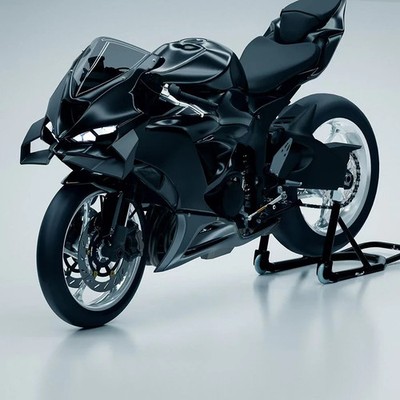 For Kawasaki Ninja ZX-6R zx6r / ZX636 2024-2026 Front Spoiler