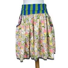 Matilda Jane Homeward Bound Mixed Print Skirt Women's Medium