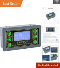 Powerful ZK-PP2K PWM Motor Speed Regulator with LCD Display, Wide Voltage Input