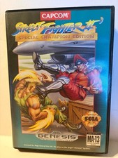 Capcom Street Fighter II Special Champion Edition Sega Genesis Complete in Box