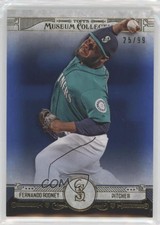 2015 Topps Museum Collection Blue 25/99 Fernando Rodney #58 0q3