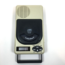 Lakeshore Learning Portable CD Player JJ665 Anti-Skip Built In Speaker No AC
