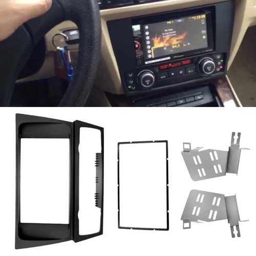 2DIN Radio Stereo Panel Dash Mount Frame Kit For 04-12 BMW 3 Series E93 E91 E92 - Picture 13 of 13