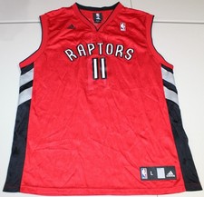 NBA  Basketball Vintage Toronto Raptors T.J. Ford #11 Jersey Large Adidas Red
