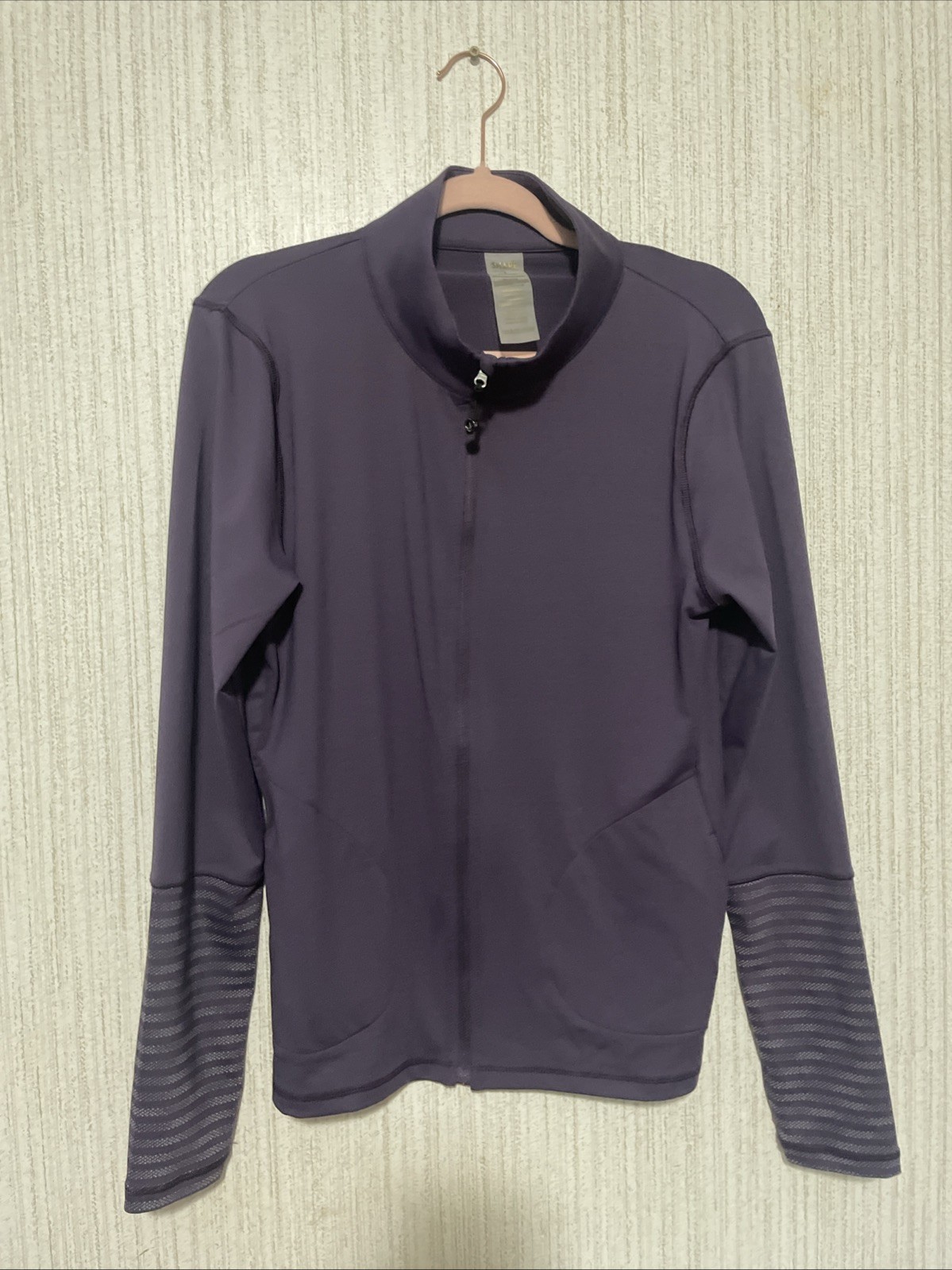 Shape Size Large Purple Athletic Jacket Full Zip - image 1