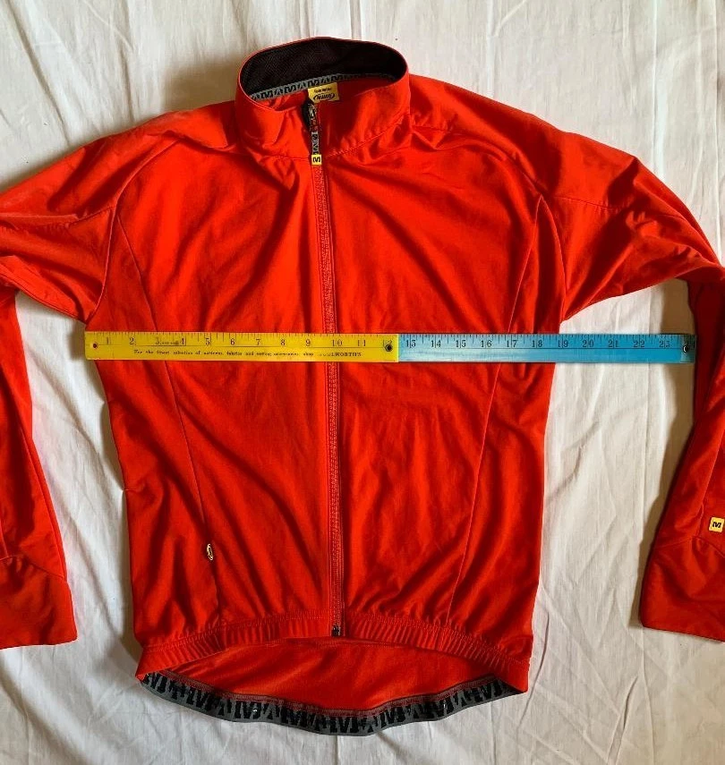 Mavic Ride Better Women's Red Cycling Jersey Long Sleeve USA M International L - Image 4 of 4