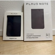 PLAUD NOTE NB-100 AI Voice Recorder MagSafe Case Digital Audio Dictaphone Black