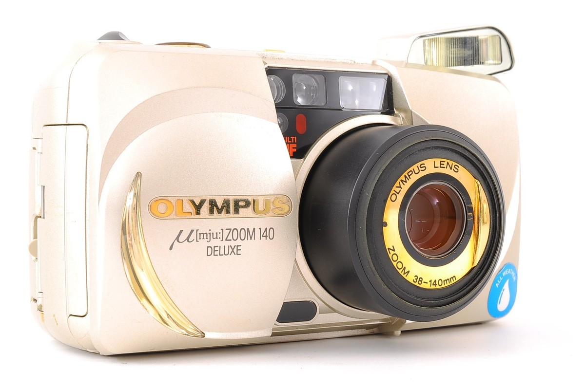 OLYMPUS μ[mju:]-ZOOM140 DELUXE Olympus mju Stylus Zoom 140 Deluxe Film Camera AF Tested Working