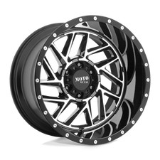 Set 4 Moto Metal Mo985 Breakout 20x12 8x170 -44mm Gloss Black Machined Wheels