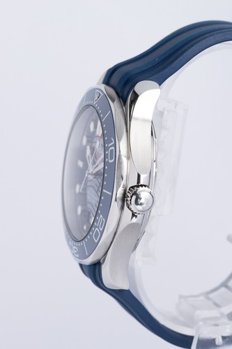 Omega Seamaster Diver 300M automatique bleu 21030422003001 boîte + papiers - Photo 8/10