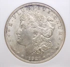 1921 "D" Morgan SILVER Dollar $1 ANACS MS64 #1795 Unc BU *SOAPBOX* ECC&C, Inc.