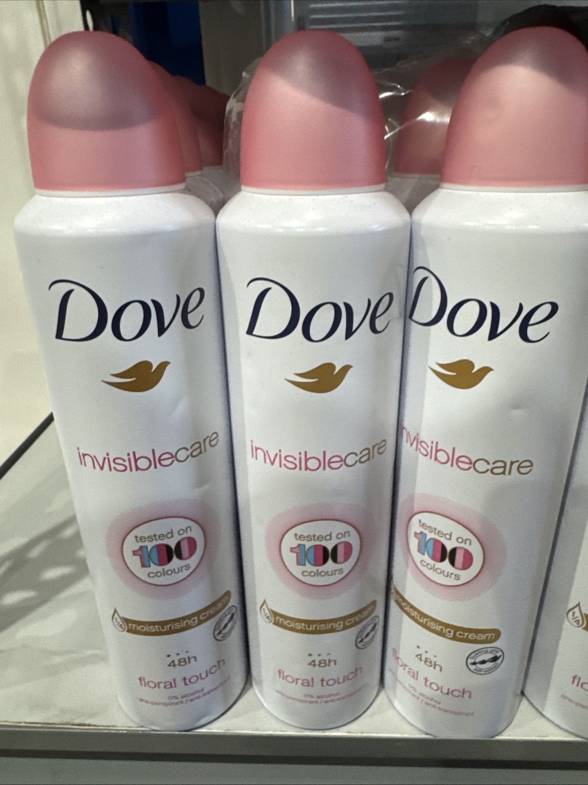 Dove Invisible Care Body Spray, Floral Touch - 250Ml / 8.45F