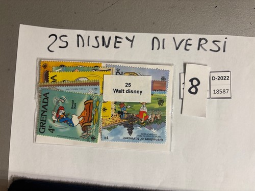 D-2022-18587 FANTASTIC LOT OF 25 DIFFERENT DISNEYS