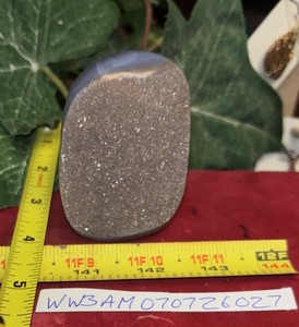 Druse Agate Cut Base 267.45 Grams
