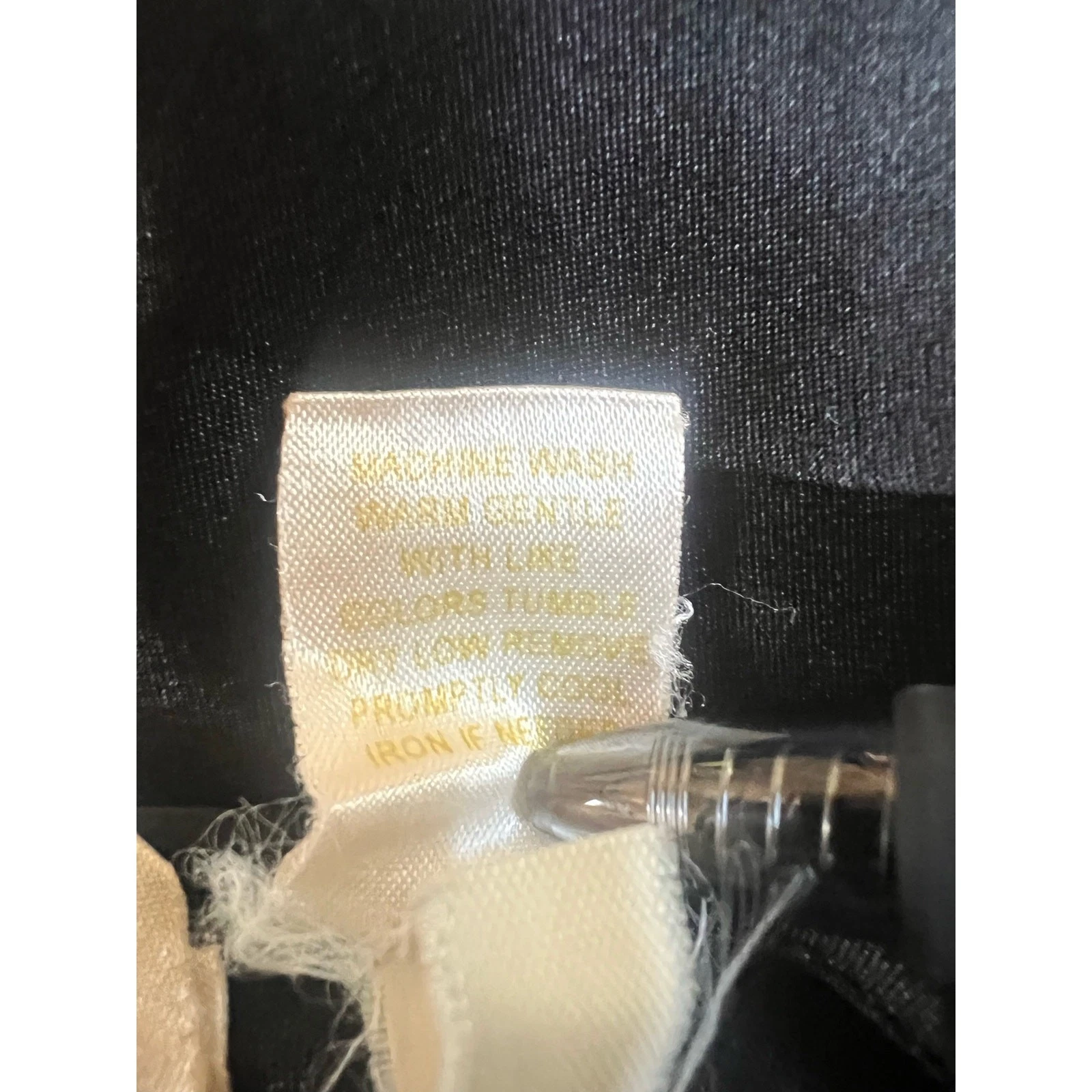 UNDERCOVER Abito Victoria's Secret vintage nero slip con coppe trasparenti