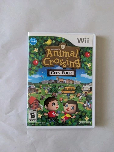 Animal Crossing - City Folk - Nintendo Wii - Manual Included