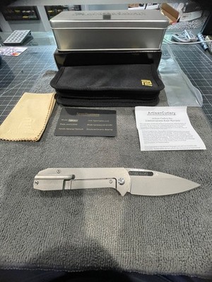 Artisan Cutlery small Arion w/ S35VN steel- White Mountain exclusive