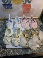 Baby Sandals, Booties  Flats Lot, Accent Shoes 4pc.