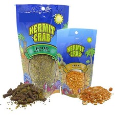 2 PCS Hermit Crab Food and Treat Set Natural Habitat Supplies Habitat
