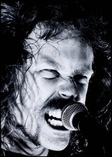 James Hetfield Metallica at Ahoy Rotterdam Netherlands 11th July 1992 Photo 1
