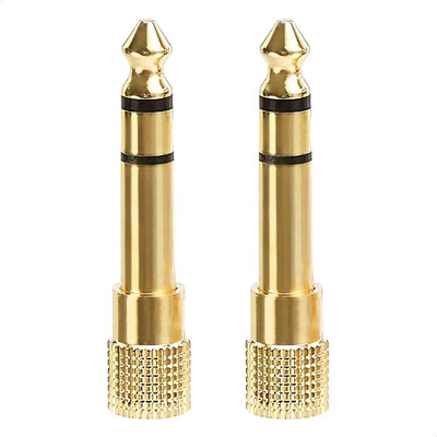 Amazon Basics Gold Plated 6.35Mm 1/4 Male to 3.5Mm 1/8 Female Audio Stereo Headp