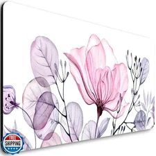 Hizelzidy Extended Gaming Mouse Pad (31.5 X 11.8 in), Large Non-Slip Rubber B