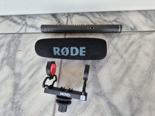Rode NTG-1 Shotgun Condenser Microphone Black with Movo mount