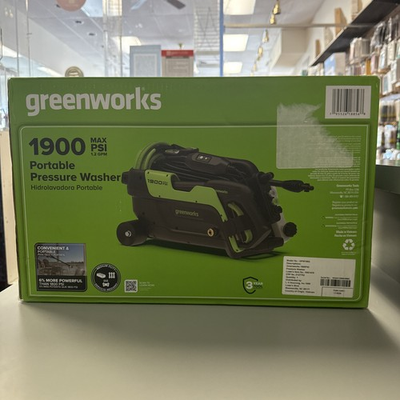 #ad #ad Greenworks 1900 PSI SGS Certified 1.2 GPM 13Amp Portable Compact Electric Pres $129.00