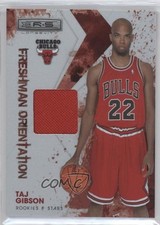 2009-10 Rookies & Stars Longevity Freshman Orientation Materials Taj Gibson 0q0