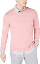 Tasso Elba Mens Sweater Crewneck Elan Pullover Mint