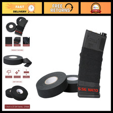 2 Rolls Non-Slip Grip Tape 1" x 27.34 Yards - Strong Handle Protector for Guns,