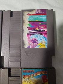 NES GAME LOT Eliminator Boat Duel Mendel Palace Mickey Krazy Kreatures Test+Work