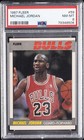 1987 FLEER #59 MICHAEL JORDAN PSA 8