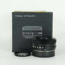 Excellent Condition Filter Included TTArtisan AF 27mm f 2.8 for Fujifilm X Titan