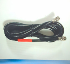 Black BNC Male to BNC Male Coaxial Cable, Round Cable, 1:1 Universal