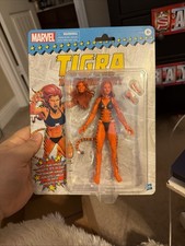Retro Card Marvel Legends TIGRA The Feline Fury Action 6  Figure New Ships Fast
