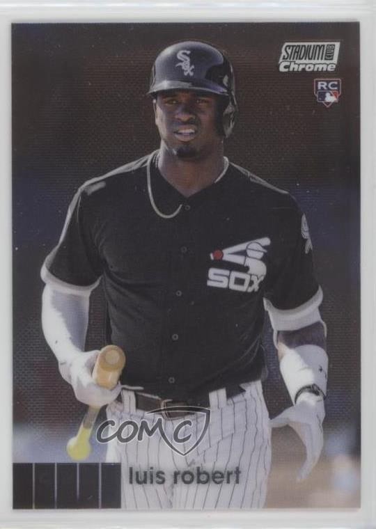 2020 Topps Stadium Club Chrome Luis Robert #289 Rookie RC