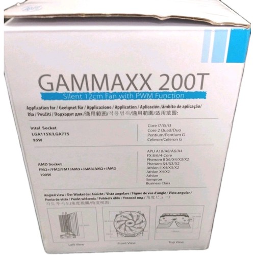 GAMMAXX 200T CPU Cooler 120mm PWM Fan CPU Cooler AMD AM4 AM3 FM2 Motherboard - 第 3/6 張圖片