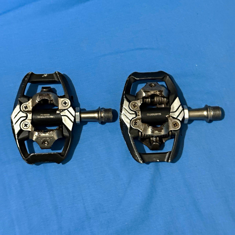 Shimano PD-M8020 SPD Clipless MTB Pedals Black/Silver