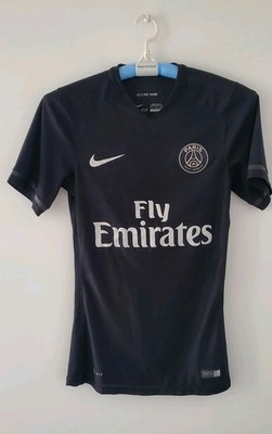 PSG Paris Saint Germain Jersey Black Knight 2015/2016 Shirt Size