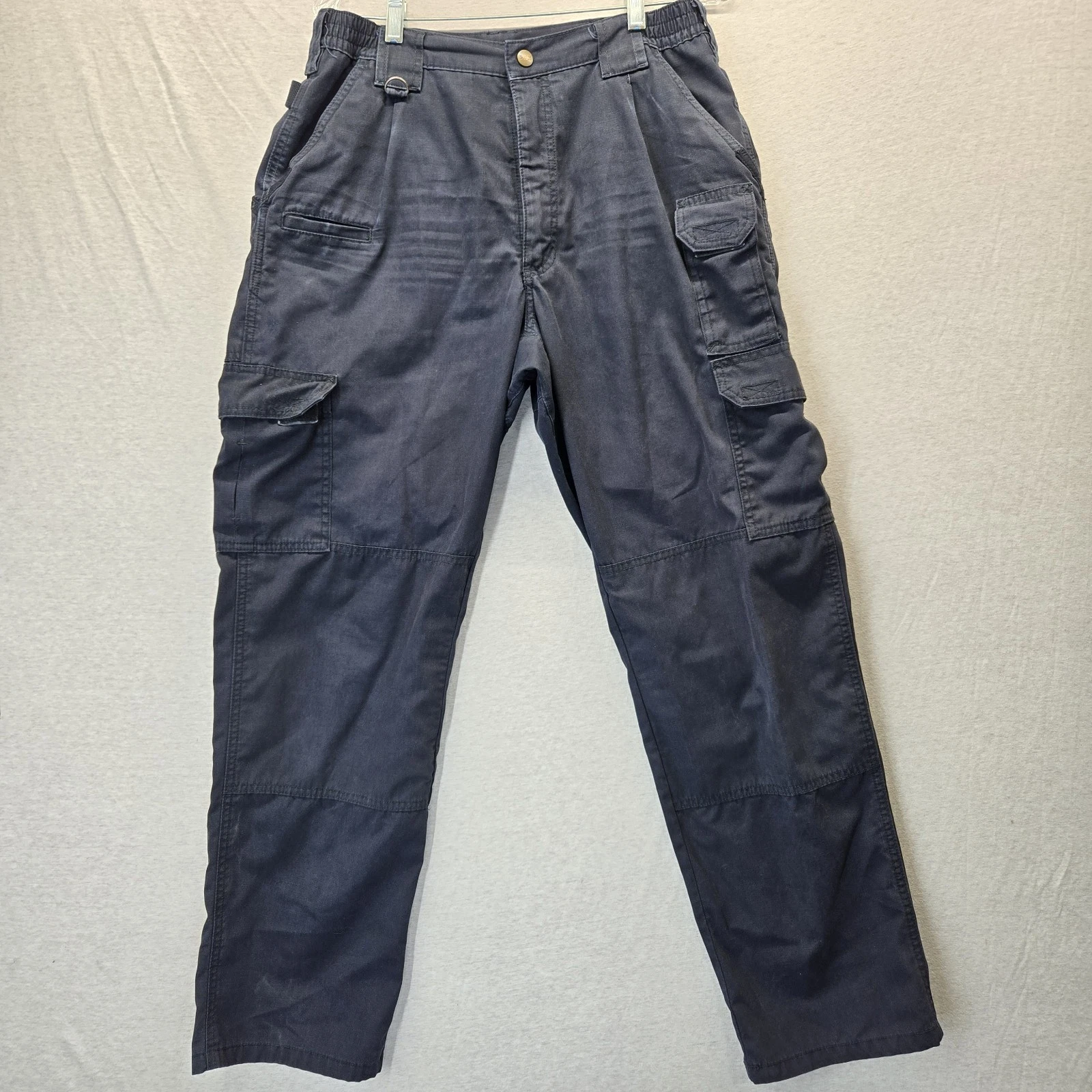 511 Tactical Pants Mens 34x32 Navy Cargo Duty Ripstop 74272 5.11