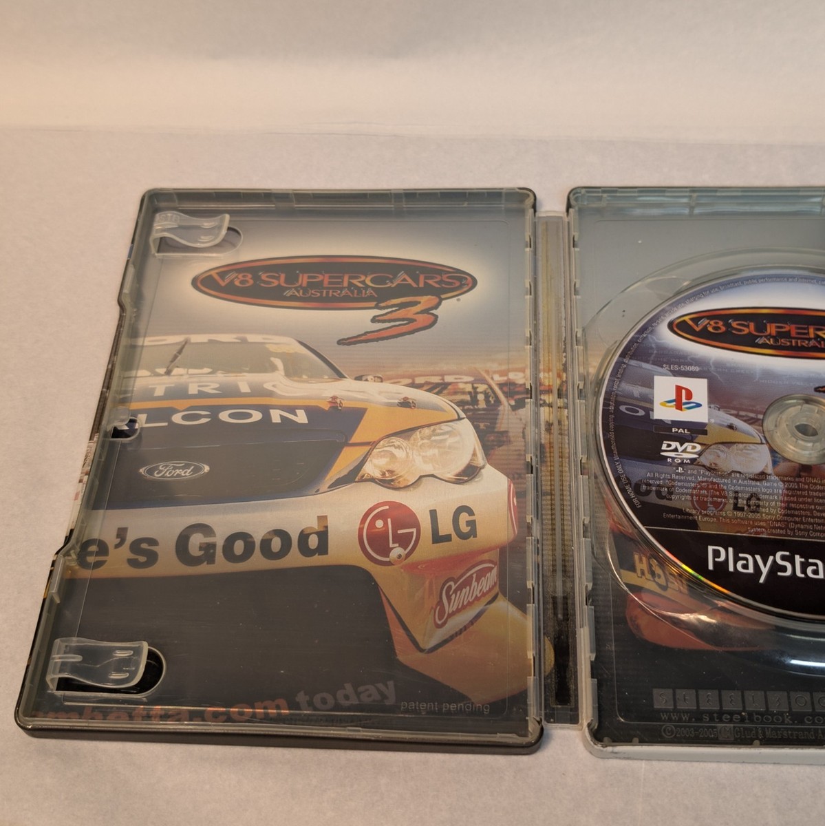 V8 Supercars Australia 3 PS2 PAL *Complete* Steelbook #1 | eBay