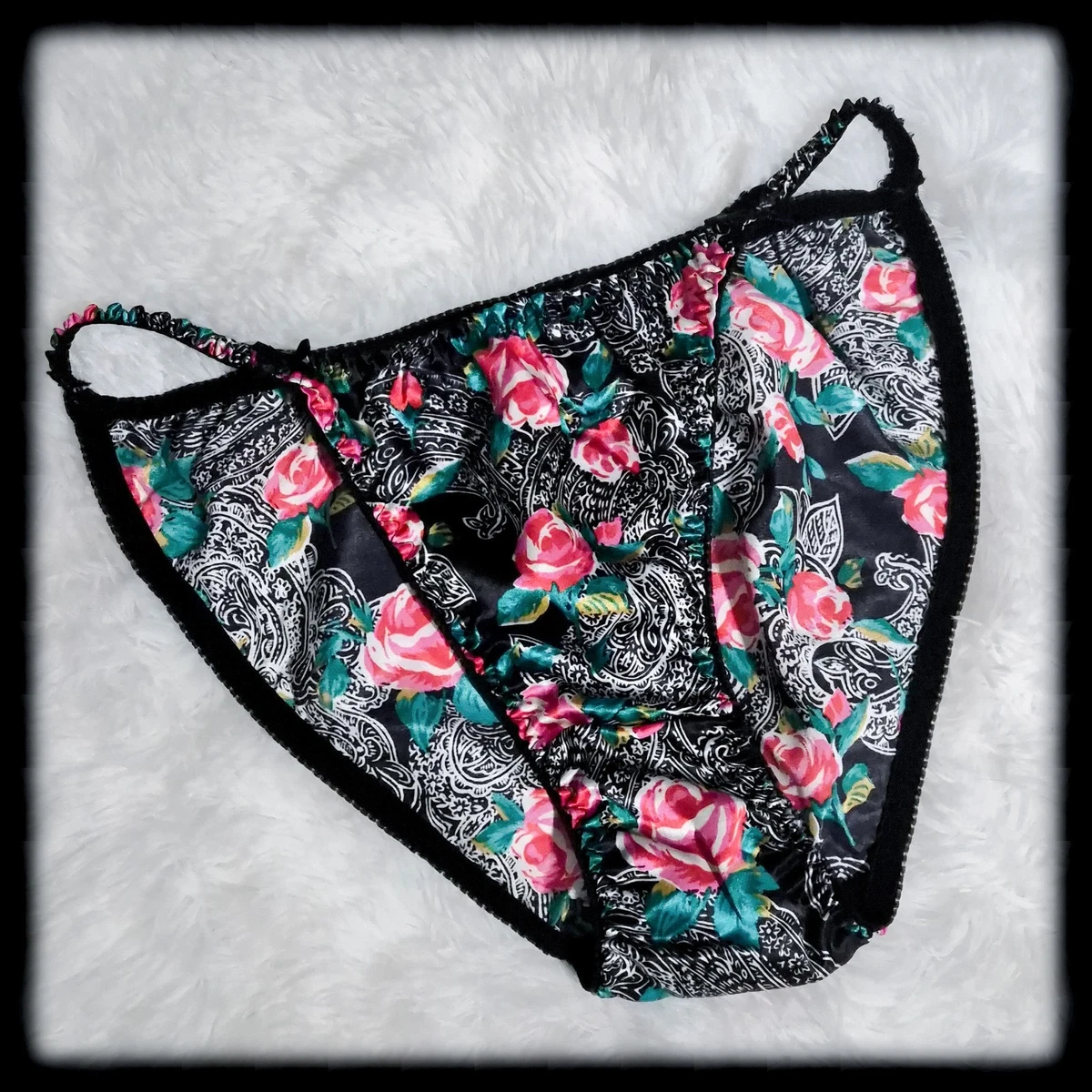 Satin Multi-Color 1990s Vintage Lingerie for Women for sale | eBay