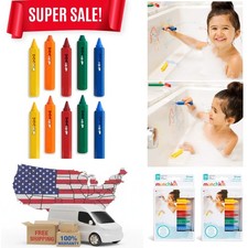 Fun and Non-Toxic Bath Crayons - 10 Count for Creative Toddlers 36 