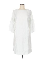Chaps Women White Casual Dress M