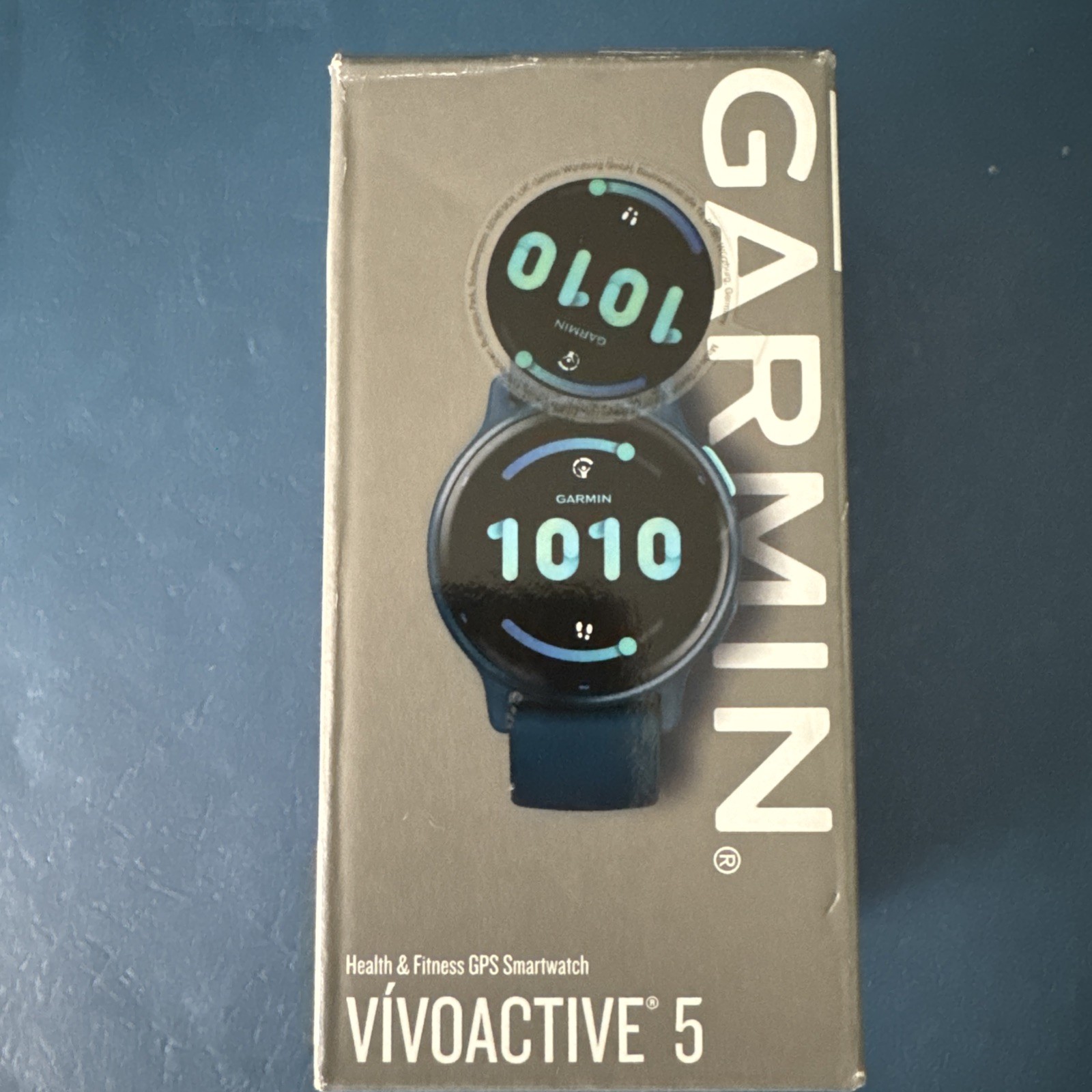 Garmin vivoactive 5 health and fitness GPS Smartwatch with AMOLED Display Navy
