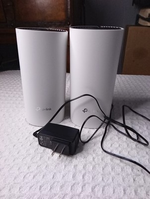 TP-LINK Deco W2400 AC1200 Whole Home Mesh WiFi System 2 Pack. WORKS!