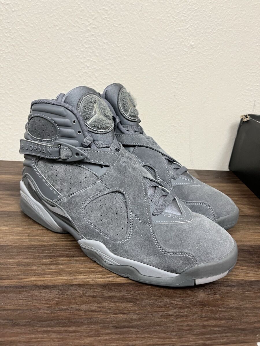 Jordan 8 Retro Cool Grey 2017 Size 10.5 305381-014 OG Rare Jordan 8 Retro Cool Grey 2017 Size 10.5 305381-014 OG Rare