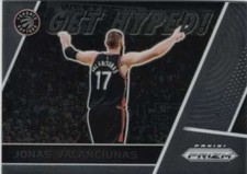 2017-18 Panini Prizm Basketball Get Hyped #14 Jonas Valanciunas Raptors 