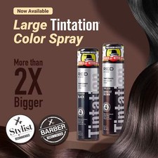 Tintation Temporary Hair Color Root Touch Up Color Spray Large Black Spray